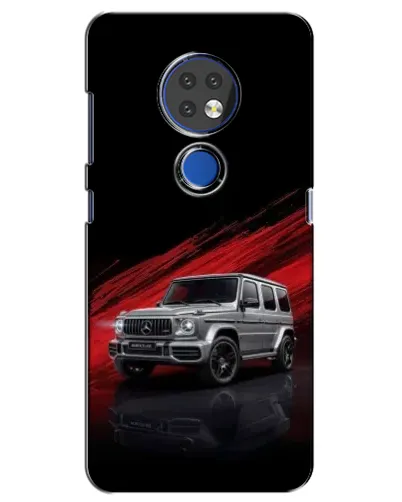 Чехол для Nokia 7.2 с картинкой «Mercedes G-Class красный» Чехол для Nokia 7.2 с картинкой «Mercedes G-Class красный»