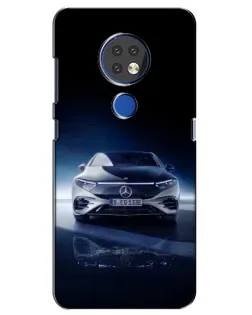 Чехол для Nokia 7.2 с картинкой «Ночной Mercedes EQ» Чехол для Nokia 7.2 с картинкой «Ночной Mercedes EQ»
