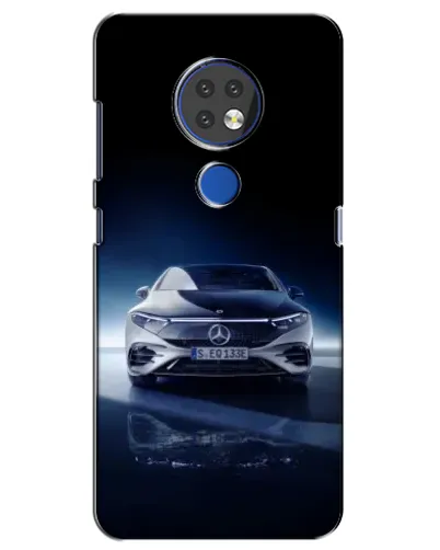 Чехол для Nokia 7.2 с картинкой «Ночной Mercedes EQ» Чехол для Nokia 7.2 с картинкой «Ночной Mercedes EQ»