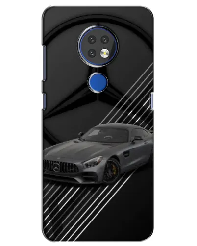 Чехол для Nokia 7.2 с картинкой «Mercedes AMG — графика» Чехол для Nokia 7.2 с картинкой «Mercedes AMG — графика»
