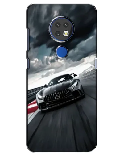 Чехол для Nokia 7.2 с картинкой «Гоночный Mercedes AMG» Чехол для Nokia 7.2 с картинкой «Гоночный Mercedes AMG»