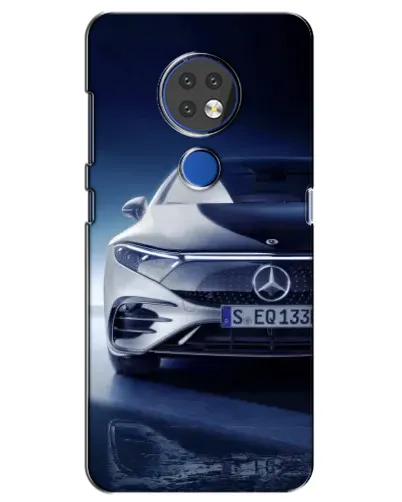 Чехол для Nokia 7.2 с картинкой «Mercedes EQ — будущее» Чехол для Nokia 7.2 с картинкой «Mercedes EQ — будущее»