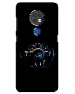 Чохол для Nokia 7.2 з картинкою «Салон Audi — кермо» Чохол для Nokia 7.2 з картинкою «Салон Audi — кермо»
