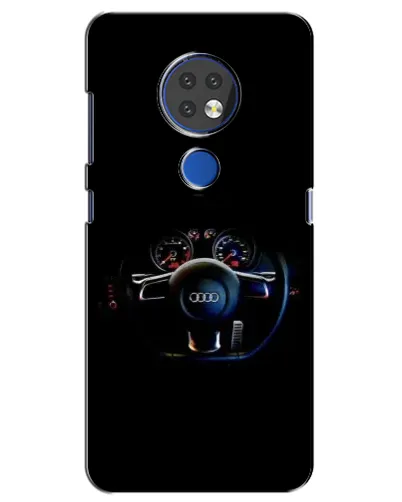Чехол для Nokia 7.2 с картинкой «Салон Audi — руль» Чехол для Nokia 7.2 с картинкой «Салон Audi — руль»