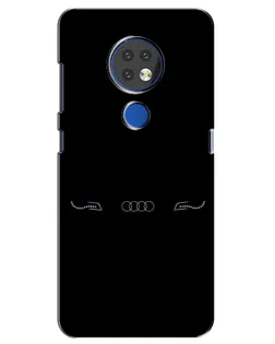 Чохол для Nokia 7.2 з картинкою «Audi — світловий підпис» Чохол для Nokia 7.2 з картинкою «Audi — світловий підпис»