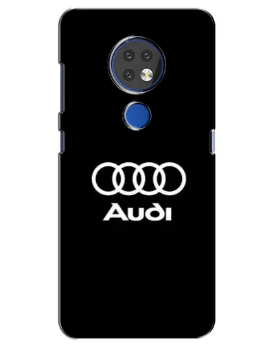 Чехол для Nokia 7.2 с картинкой «Классическое лого Audi» Чехол для Nokia 7.2 с картинкой «Классическое лого Audi»