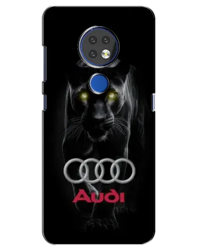 Чехол для Nokia 7.2 с картинкой «Пантера и Audi» Чехол для Nokia 7.2 с картинкой «Пантера и Audi»