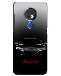 Чохол для Nokia 7.2 з картинкою «Audi — градієнтний контур» Чохол для Nokia 7.2 з картинкою «Audi — градієнтний контур»