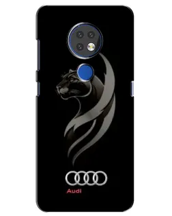 Чохол для Nokia 7.2 з картинкою «Графіка — пантера та Audi» Чохол для Nokia 7.2 з картинкою «Графіка — пантера та Audi»