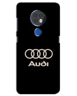 Чохол для Nokia 7.2 з картинкою «Audi — золотий логотип» Чохол для Nokia 7.2 з картинкою «Audi — золотий логотип»