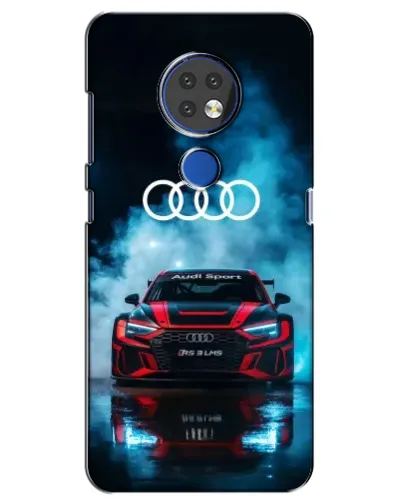 Чехол для Nokia 7.2 с картинкой «Audi Sport — неон» Чехол для Nokia 7.2 с картинкой «Audi Sport — неон»