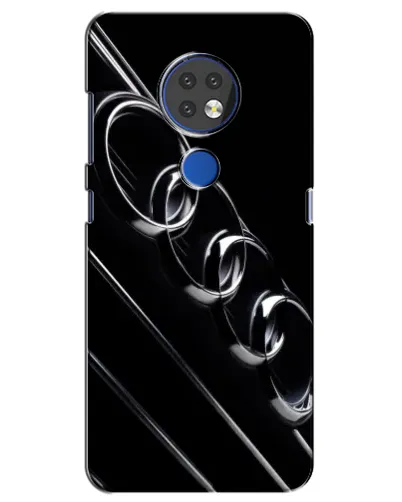 Чехол для Nokia 7.2 с картинкой «Audi — абстрактные кольца» Чехол для Nokia 7.2 с картинкой «Audi — абстрактные кольца»