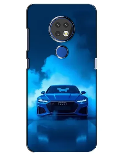 Чехол для Nokia 7.2 с картинкой «Audi — голубая энергия» Чехол для Nokia 7.2 с картинкой «Audi — голубая энергия»