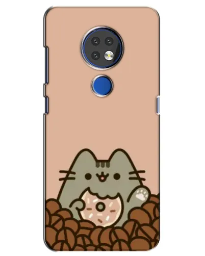 Чехол для Nokia 7.2 с картинкой «Кофейный Пушин» Чехол для Nokia 7.2 с картинкой «Кофейный Пушин»