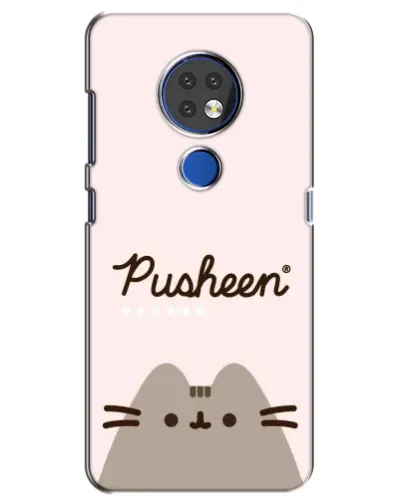Чехол для Nokia 7.2 с картинкой «Pusheen логотип» Чехол для Nokia 7.2 с картинкой «Pusheen логотип»