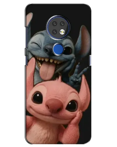 Чохол для Nokia 7.2 з картинкою «Стіч та Ангел»