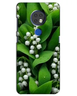Чохол для Nokia 7.2 з картинкою «Конвалії в зелені» Чохол для Nokia 7.2 з картинкою «Конвалії в зелені»
