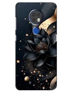 Чохол для Nokia 7.2 з картинкою «Чорний лотос» Чохол для Nokia 7.2 з картинкою «Чорний лотос»