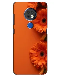 Чохол для Nokia 7.2 з картинкою «Помаранчеві гербери» Чохол для Nokia 7.2 з картинкою «Помаранчеві гербери»