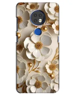 Чохол для Nokia 7.2 з картинкою «Білі паперові квіти» Чохол для Nokia 7.2 з картинкою «Білі паперові квіти»