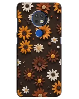 Чохол для Nokia 7.2 з картинкою «Візерунок з маленьких соняшників» Чохол для Nokia 7.2 з картинкою «Візерунок з маленьких соняшників»