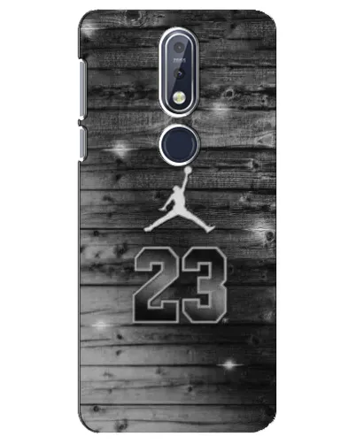 Чехол для Nokia 7.1 (2018) с картинкой «Jordan Carbon 23»