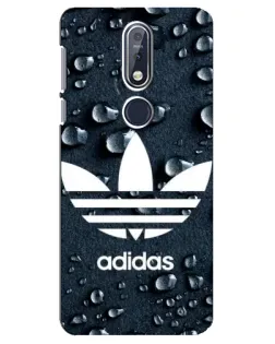 Чехол для Nokia 7.1 (2018) с картинкой «Adidas Trefoil Blue» Чехол для Nokia 7.1 (2018) с картинкой «Adidas Trefoil Blue»