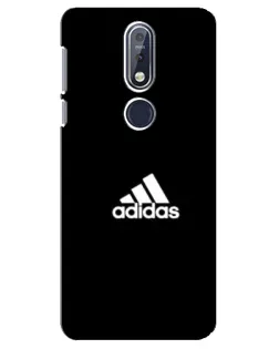 Чехол для Nokia 7.1 (2018) с картинкой «Adidas Red Style» Чехол для Nokia 7.1 (2018) с картинкой «Adidas Red Style»