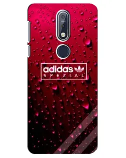 Чехол для Nokia 7.1 (2018) с картинкой «Adidas Gold Marble» Чехол для Nokia 7.1 (2018) с картинкой «Adidas Gold Marble»