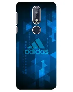 Чехол для Nokia 7.1 (2018) с картинкой «Adidas Sport Art» Чехол для Nokia 7.1 (2018) с картинкой «Adidas Sport Art»