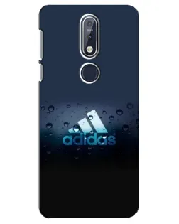 Чехол для Nokia 7.1 (2018) с картинкой «Adidas Water Drops» Чехол для Nokia 7.1 (2018) с картинкой «Adidas Water Drops»