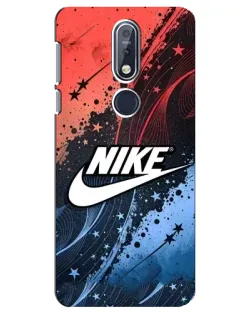 Чехол для Nokia 7.1 (2018) с картинкой «Градиентный принт Найк» Чехол для Nokia 7.1 (2018) с картинкой «Градиентный принт Найк»