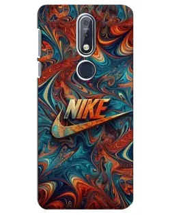 Чехол для Nokia 7.1 (2018) с картинкой «Nike в абстракции» Чехол для Nokia 7.1 (2018) с картинкой «Nike в абстракции»