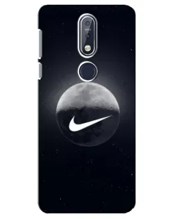 Чехол для Nokia 7.1 (2018) с картинкой «Nike в стиле граффити» Чехол для Nokia 7.1 (2018) с картинкой «Nike в стиле граффити»