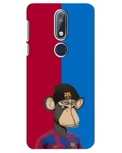 Чохол для Nokia 7.1 (2018) з картинкою «Bored Ape — фанат Барси» Чохол для Nokia 7.1 (2018) з картинкою «Bored Ape — фанат Барси»