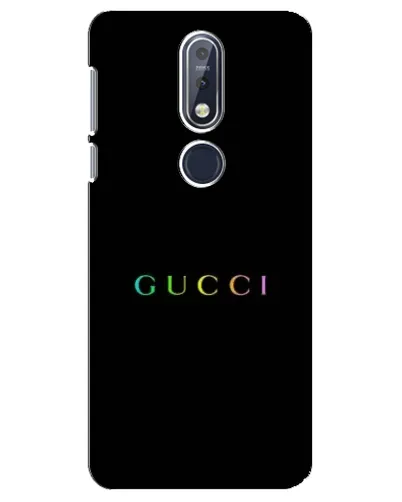 Чехол для Nokia 7.1 (2018) с картинкой «Gucci — неоновый минимализм» Чехол для Nokia 7.1 (2018) с картинкой «Gucci — неоновый минимализм»