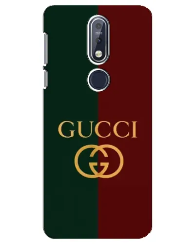 Чехол для Nokia 7.1 (2018) с картинкой «Gucci — темно-зеленый градиент» Чехол для Nokia 7.1 (2018) с картинкой «Gucci — темно-зеленый градиент»