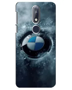 Чохол для Nokia 7.1 (2018) з картинкою «Логотип BMW — лід»