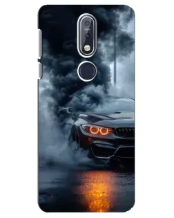 Чохол для Nokia 7.1 (2018) з картинкою «BMW M-Power — абстракція»