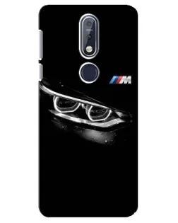 Чохол для Nokia 7.1 (2018) з картинкою «BMW — погляд тигра»