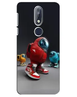 Чохол для Nokia 7.1 (2018) з картинкою «Among Us — 3D стиль» Чохол для Nokia 7.1 (2018) з картинкою «Among Us — 3D стиль»