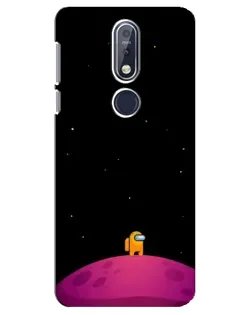 Чохол для Nokia 7.1 (2018) з картинкою «Самотній герой на планеті» Чохол для Nokia 7.1 (2018) з картинкою «Самотній герой на планеті»