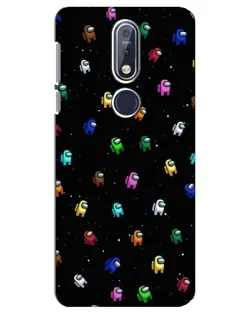 Чохол для Nokia 7.1 (2018) з картинкою «Екіпаж Among Us» Чохол для Nokia 7.1 (2018) з картинкою «Екіпаж Among Us»