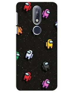 Чохол для Nokia 7.1 (2018) з картинкою «Космічний патерн Among Us» Чохол для Nokia 7.1 (2018) з картинкою «Космічний патерн Among Us»