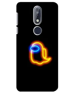 Чохол для Nokia 7.1 (2018) з картинкою «Among Us неонове сяйво» Чохол для Nokia 7.1 (2018) з картинкою «Among Us неонове сяйво»