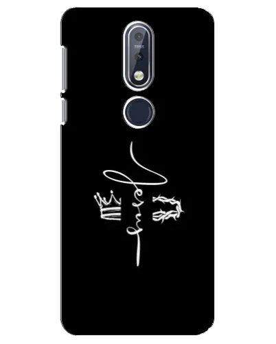 Чехол для Nokia 7.1 (2018) с картинкой «Король Славы Jesus»