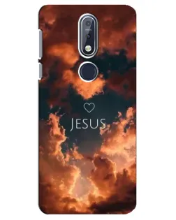 Чехол для Nokia 7.1 (2018) с картинкой «Сияние Имени Jesus» Чехол для Nokia 7.1 (2018) с картинкой «Сияние Имени Jesus»