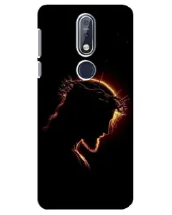 Чехол для Nokia 7.1 (2018) с картинкой «Терновый венец»
