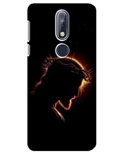 Чехол для Nokia 7.1 (2018) с картинкой «Терновый венец» Чехол для Nokia 7.1 (2018) с картинкой «Терновый венец»