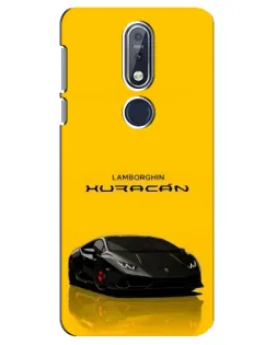 Чехол для Nokia 7.1 (2018) с картинкой «Lamborghini Huracan черный» Чехол для Nokia 7.1 (2018) с картинкой «Lamborghini Huracan черный»